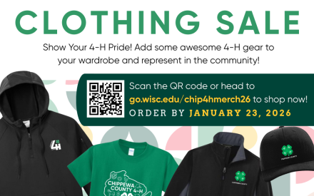 4-H Clothing Store Now Open!