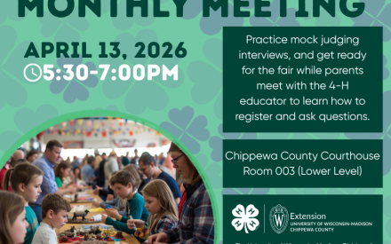 Cloverbud Monthly Meeting