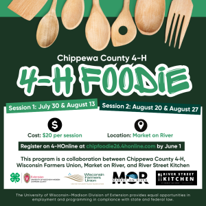 Cook, Learn, and Create at Summer 4‑H Foodie