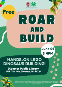 Create Your Own LEGO Dinosaur at Roar & Build!