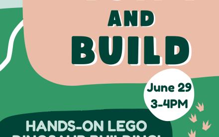 Create Your Own LEGO Dinosaur at Roar & Build!